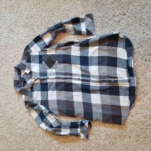 Flannel tunic